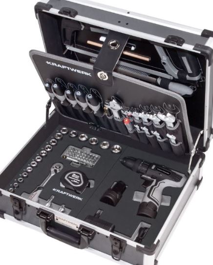Bild von Kraftwerk Werkzeugkoffer B147 100teilig, Akkuschr.