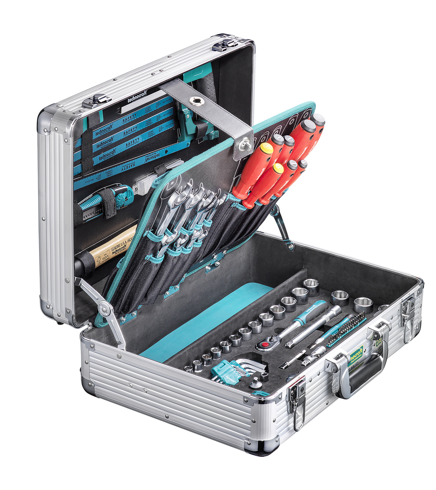 Bild von technocraft Alu-Werkzeugkoffer PRO BOX 127-tlg