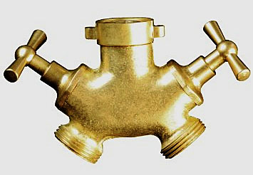 Bild von Tegufix Zweiwegventil  matt G 3/4\"