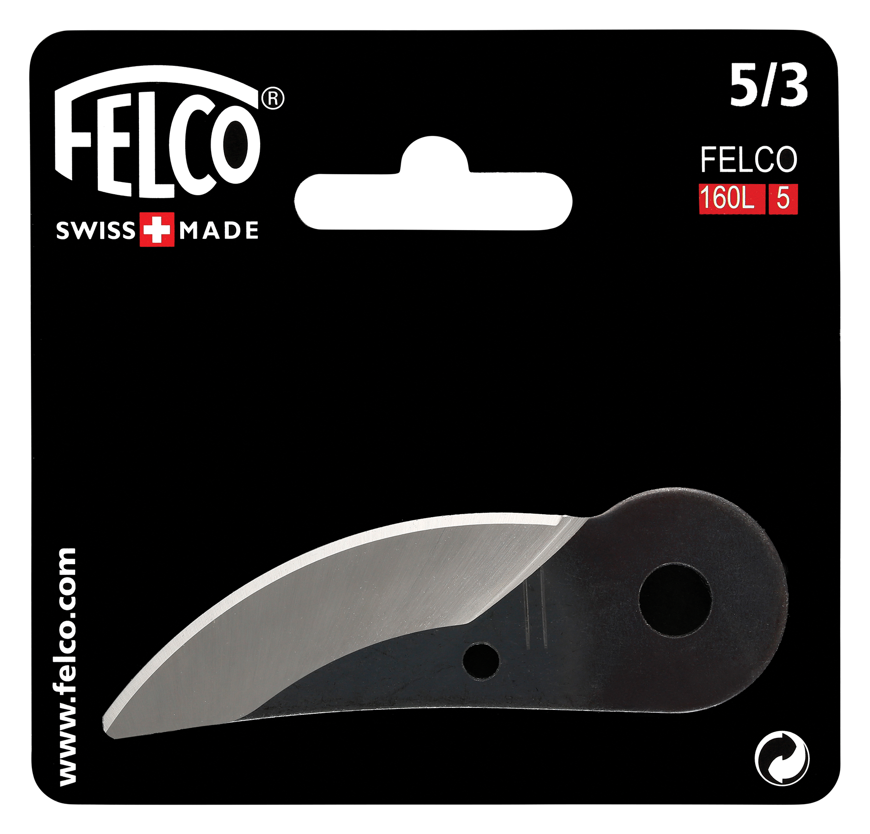 Bild von FELCO Ersatzklinge 5/3 zu FELCO 5 + 160L
