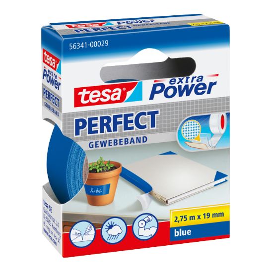 Tesa Gewebeband Extra Power Perfect 19 mm x 2.75 m