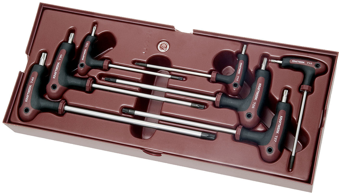 Bild von Kraftwerk TX-T-Griff-Schraubendreher-Schale 7-tlg