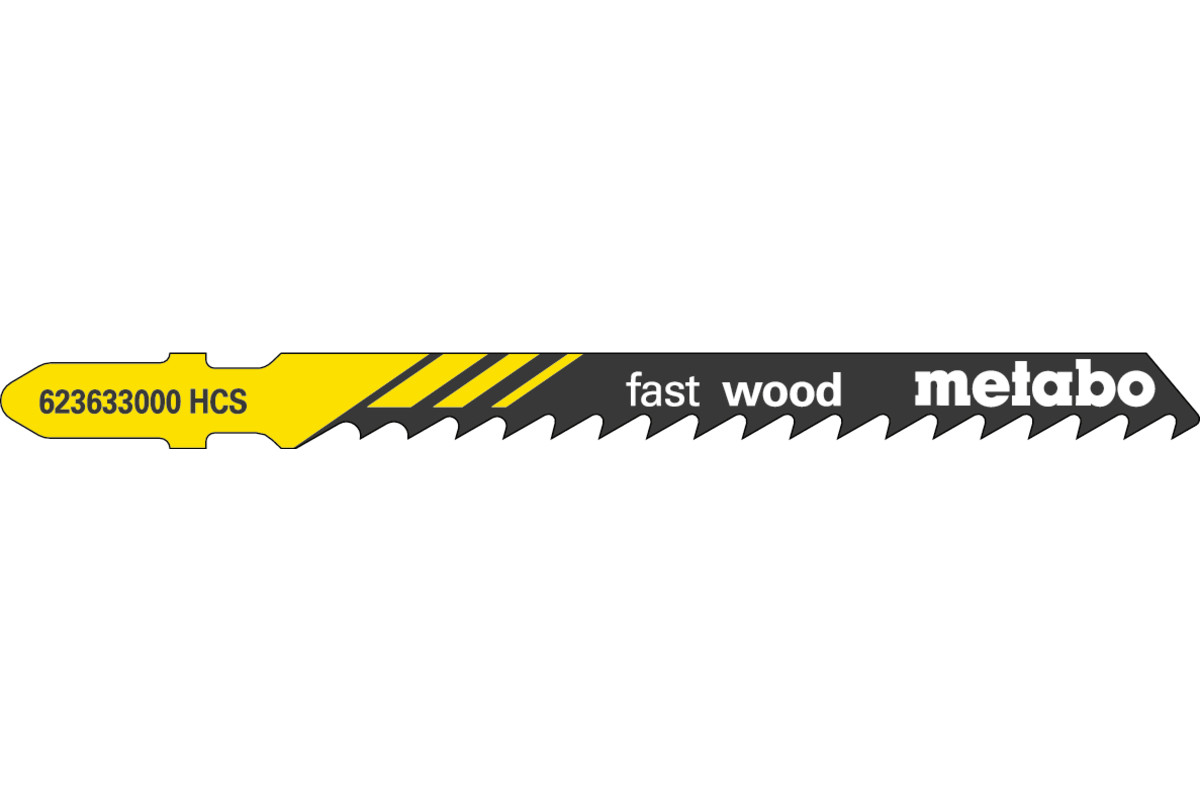 Bild von Metabo 25 STICHSÄGEBLÄTTER \"FAST WOOD\" 74/ 4,0 MM