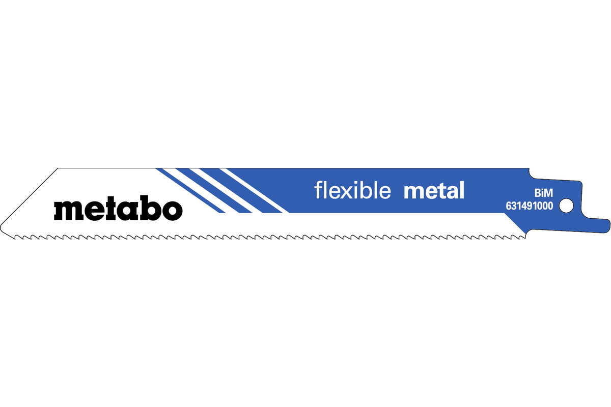 Bild von Metabo 5 SÄBELSÄGEBLÄT FLEXIBLE METAL150 X 0,9 MM