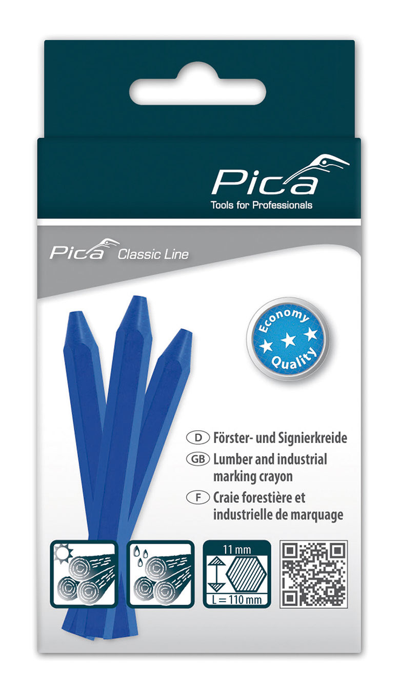 Bild von PICA Försterkreide Classic Eco blau