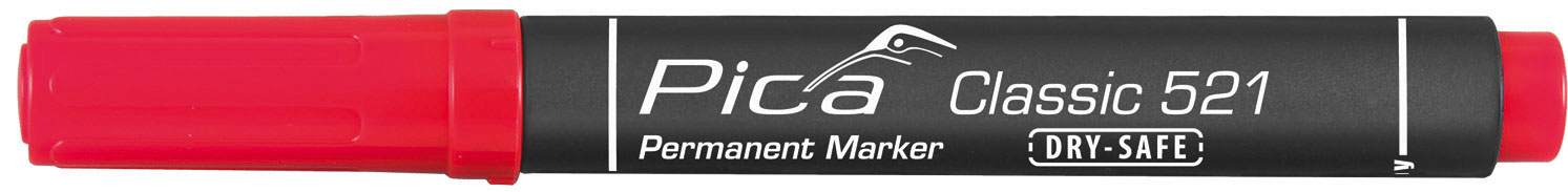 Bild von PICA Permanentmarker Classic 521 rot