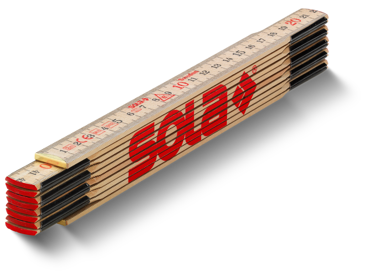 Bild von Sola Holz-Meterstab 2 m natur