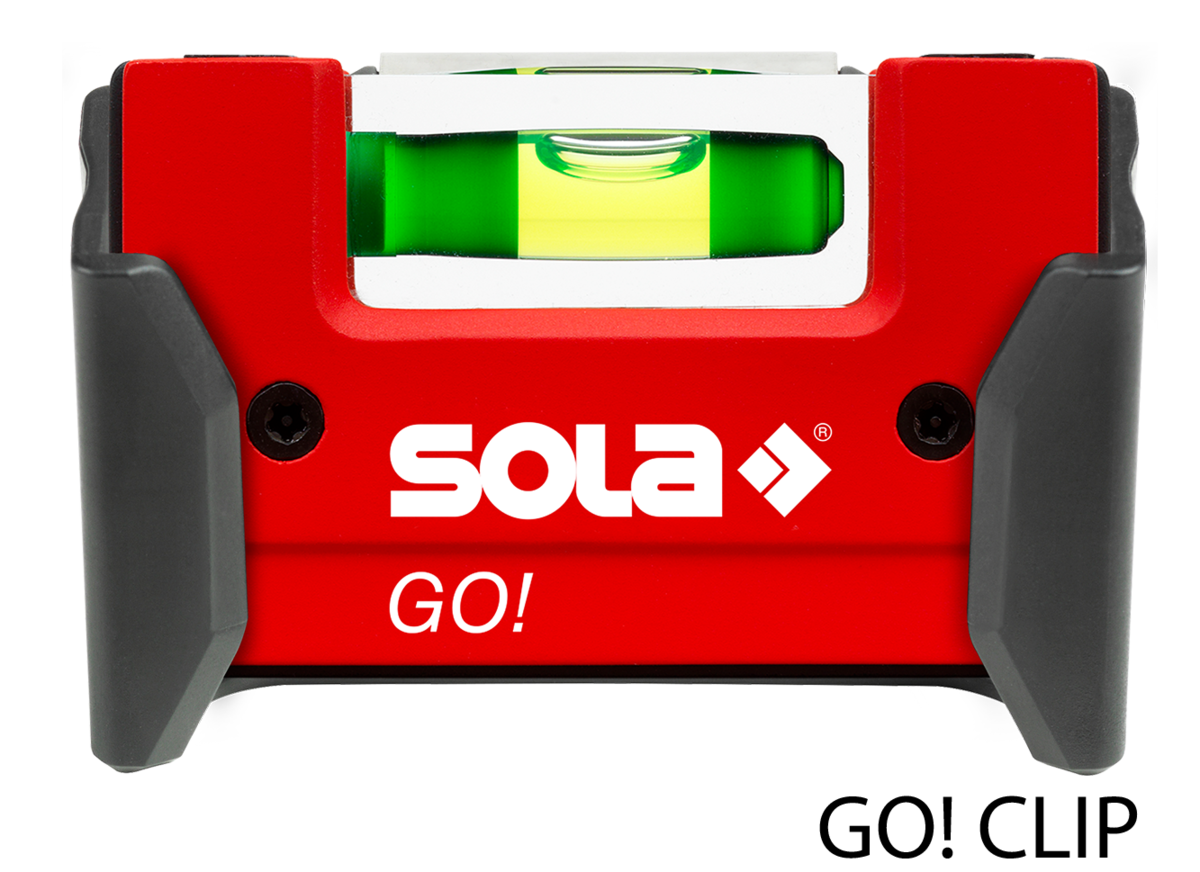 Bild von SOLA Kompakt-Wasserwaage GO! CLIP