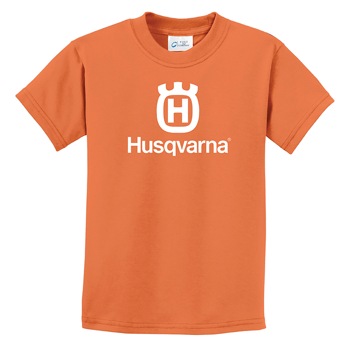 Bild von T-shirt Husqvarna Solid Orange Gr. L