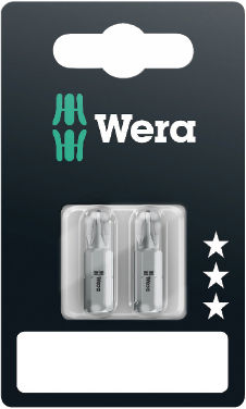 Bild von Wera PZ 3 Bit 2-tlg.25mm