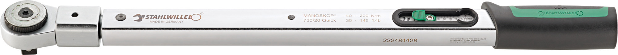 Bild von Stahlwille Drehmomentschl. 14x18 / 40-200 Nm