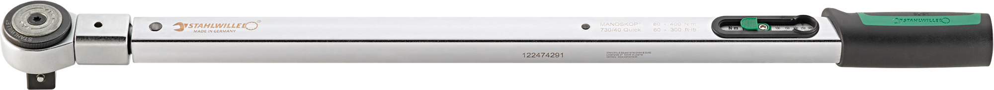 Bild von Stahlwille Drehmomentschl. 14x18 / 80-400 Nm