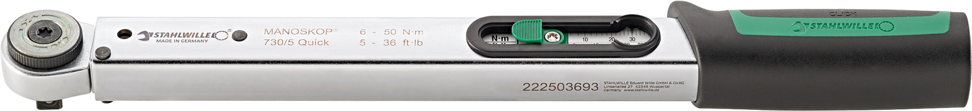 Bild von Stahlwille Drehmomentschl. 9x12 / 6-50 Nm