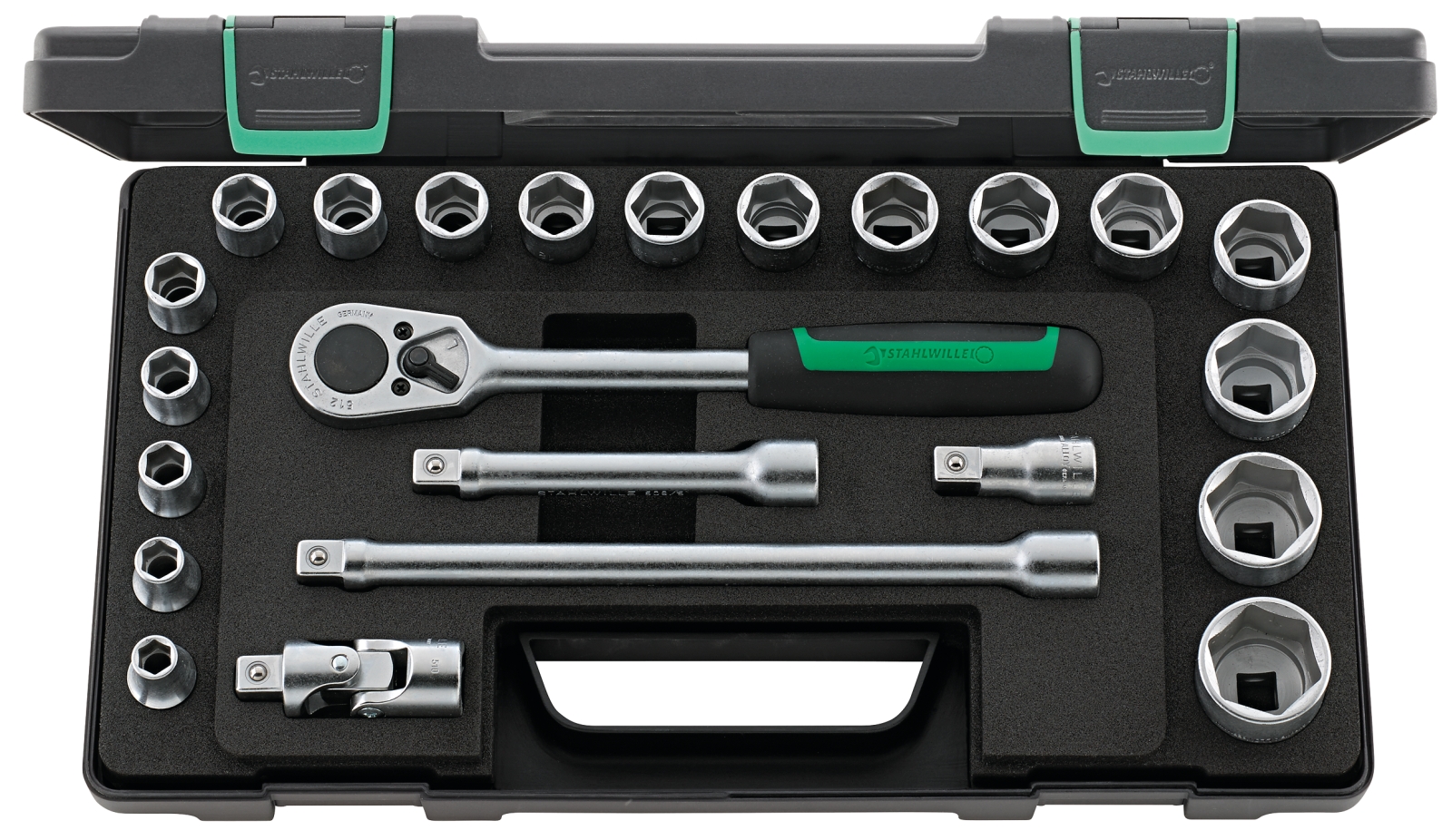 Bild von Stahlwille Steckschlüssel-Satz 1/2\" 23-tlg