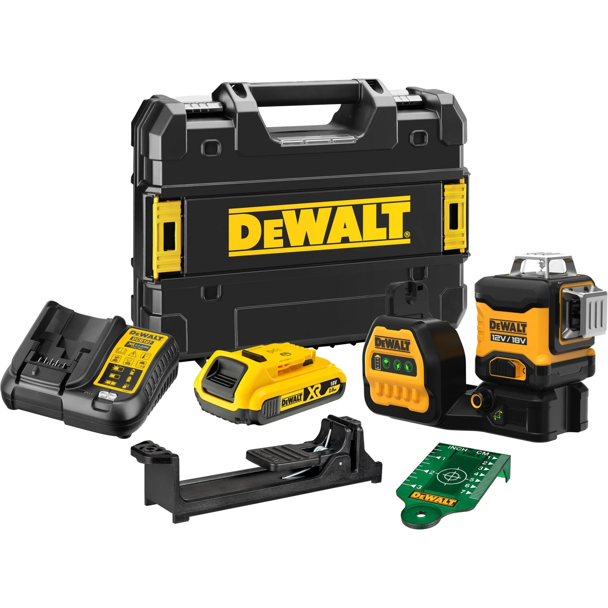 Bild von DeWalt Kreuzlinienlaser 3x360°, 12V/18V