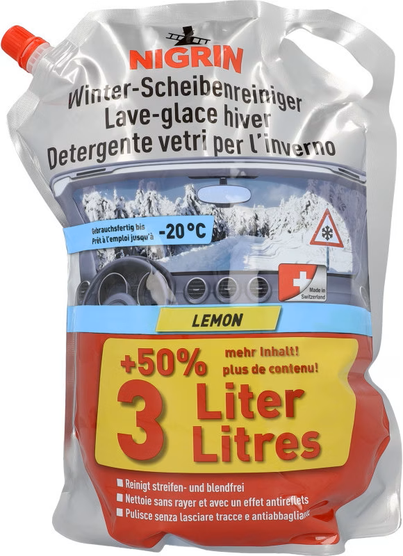 Bild von Nigrin Winter-Scheibenreiniger 3 l Lemon