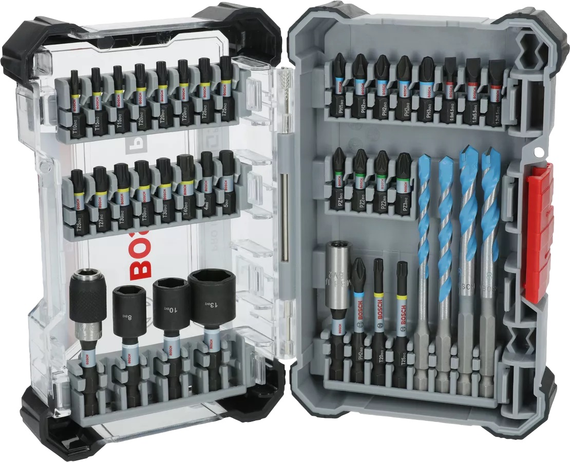 Bild von Bosch PRO Impact Bit + Bohrer-Set 40-tlg.
