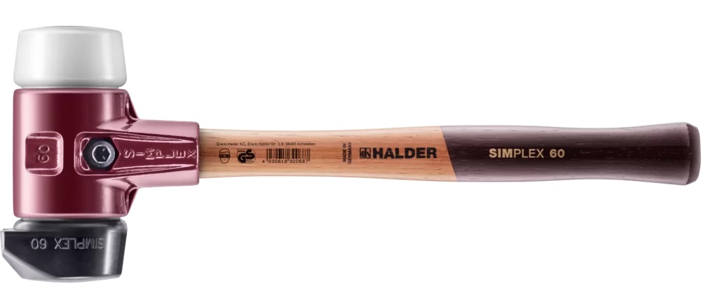 Bild von Halder SIMPLEX-Schonhammer Temperguss Ø60mm