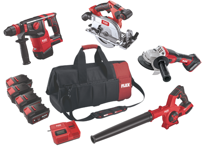 Bild von Flex Gartenbau Profi-SET 1