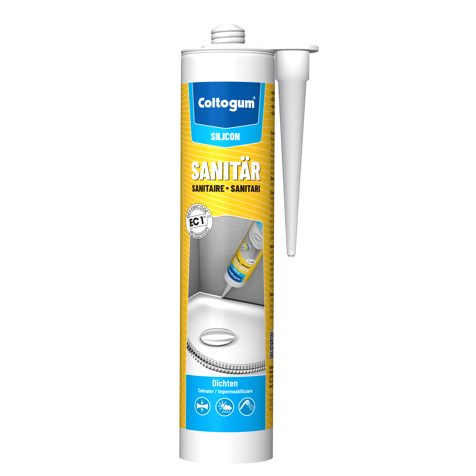 Bild von Coltogum Silicon Sanitär transparent 310ml