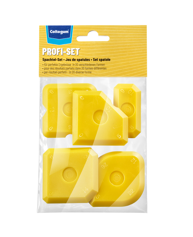 Bild von Coltogum Glättspachtel 5 Stück