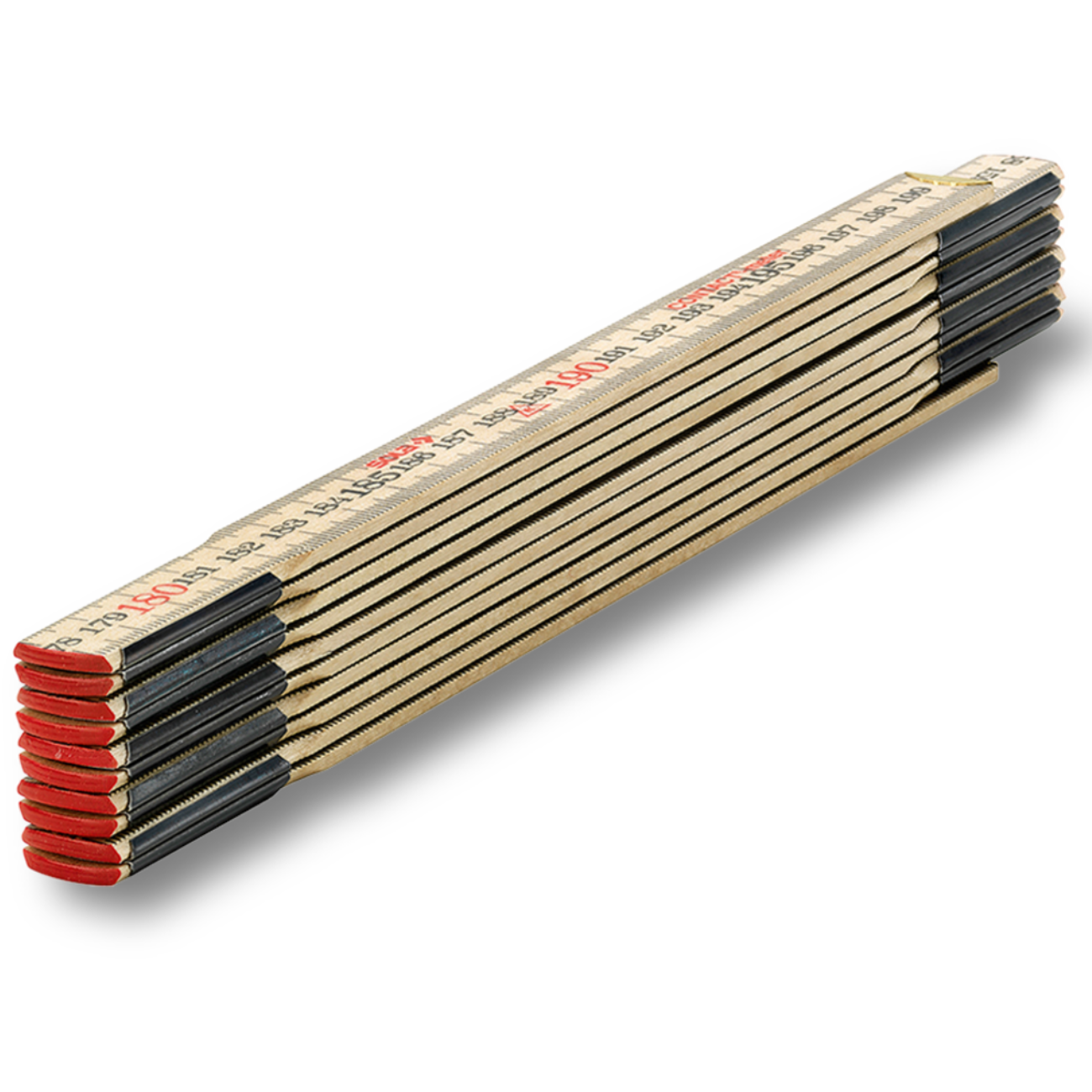 Bild von Sola Holz-Gliedermeter HC 2/10, 2 m  invers natur