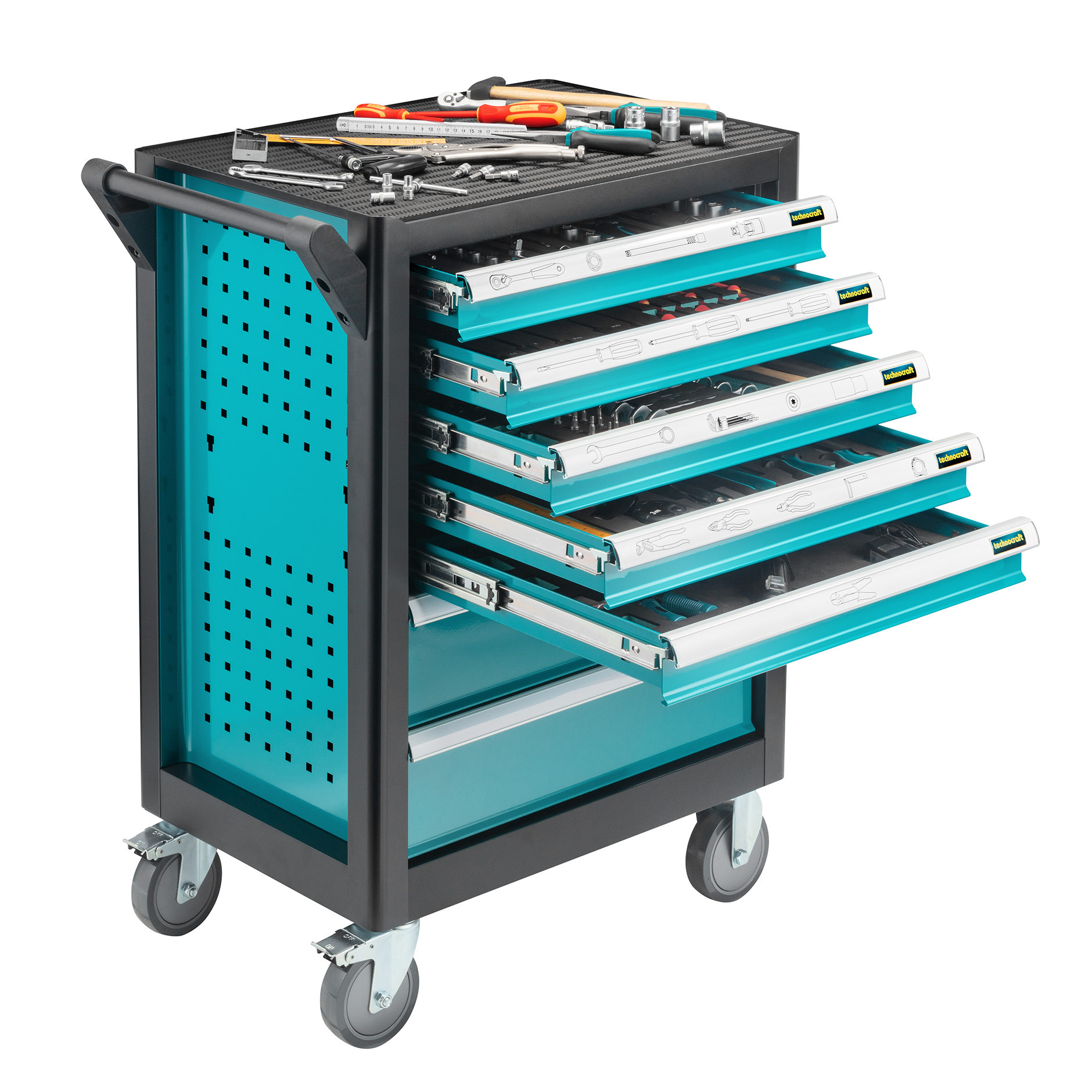 Bild von Technocraft Werkstattwagen ROLLBOY 381-tlg.