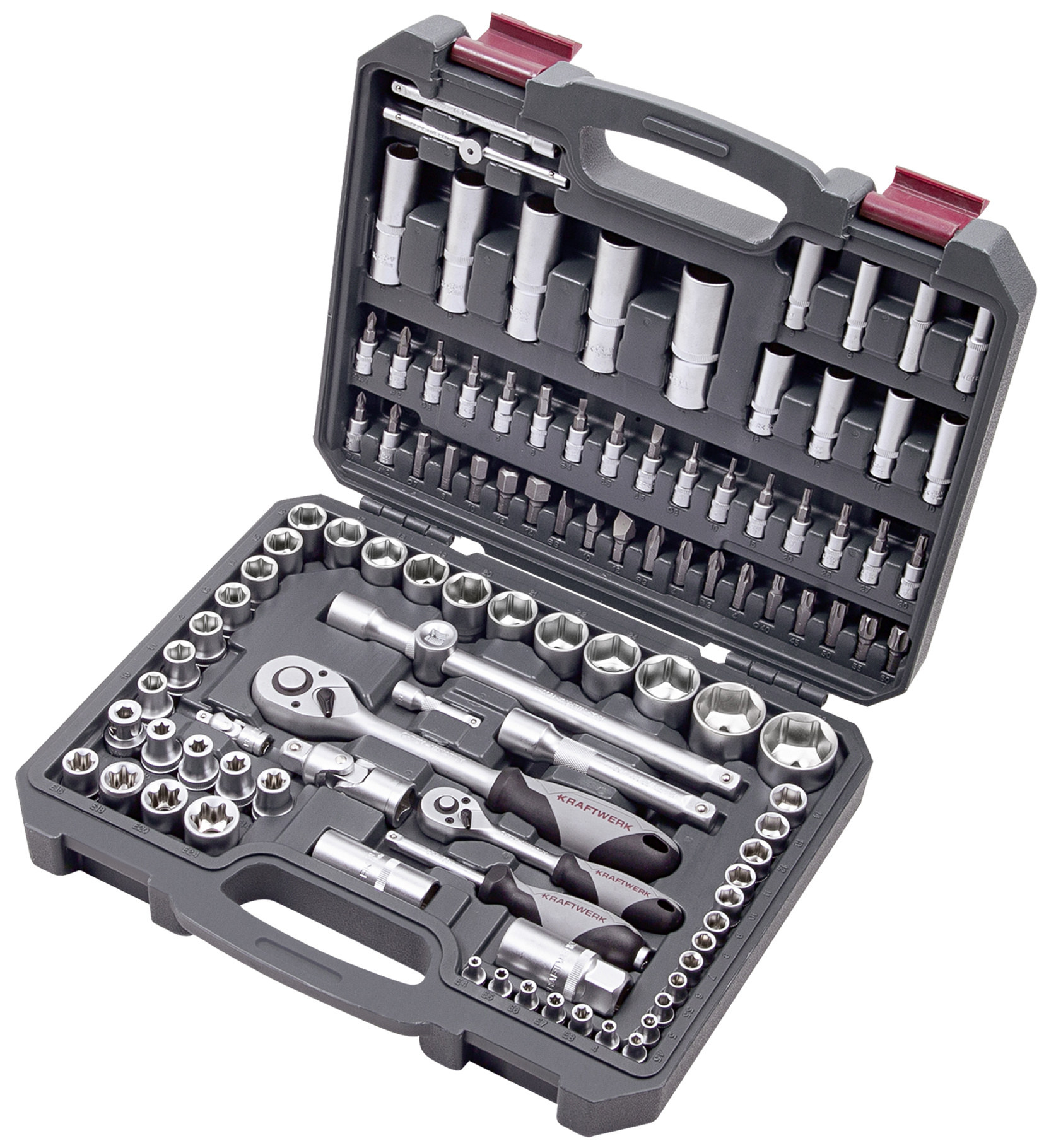 Bild von Kraftwerk Steckschlüssel-Satz Basic 105-tlg
