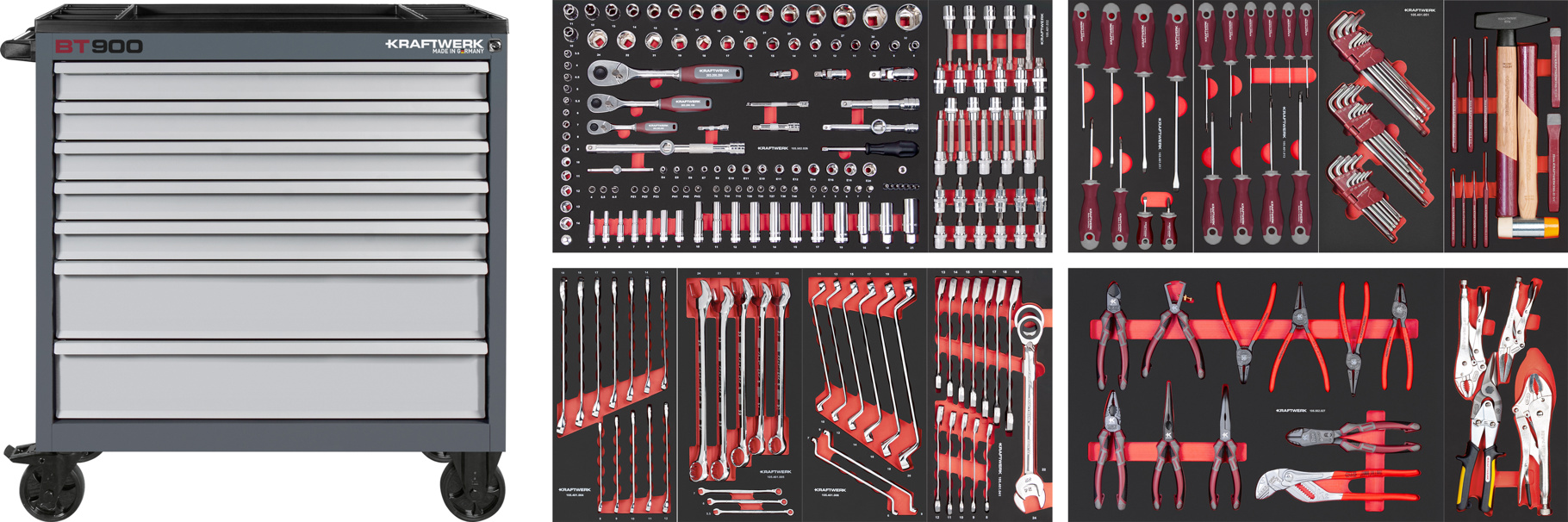 Bild von Kraftwerk Werkstattwagen breit BT900 272-tlg.