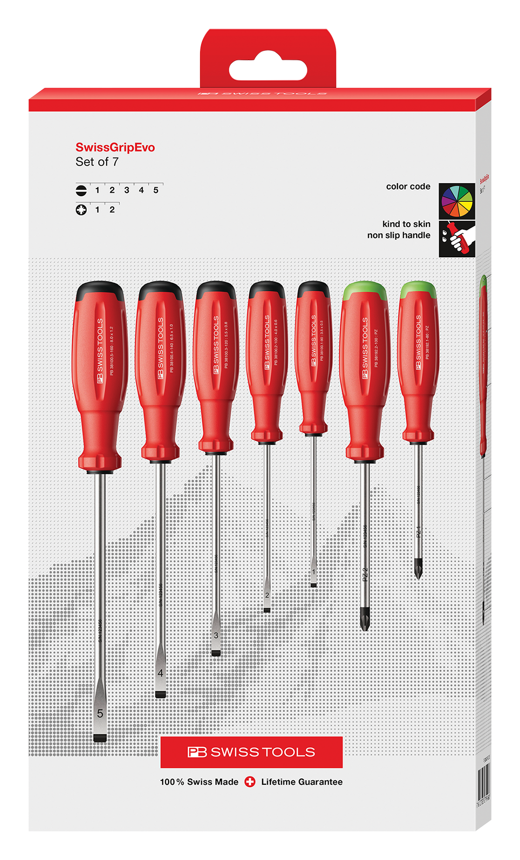 Bild von PB Schraubenzieherset SwissGrip 38253 EvoHCBB