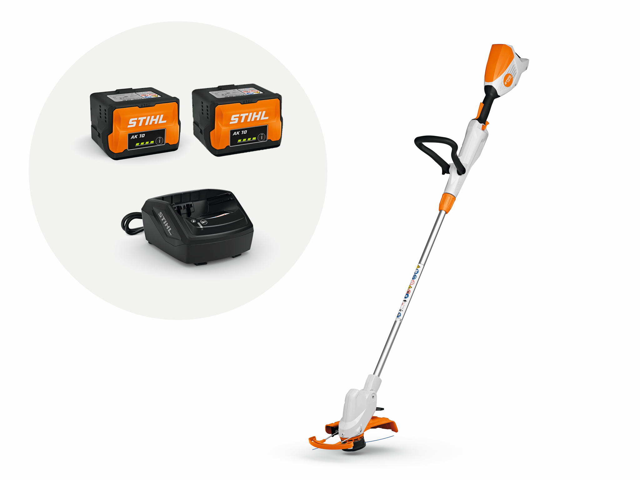 Bild von STIHL Akku-Motorsense FSA 50 mit 2 Akkus