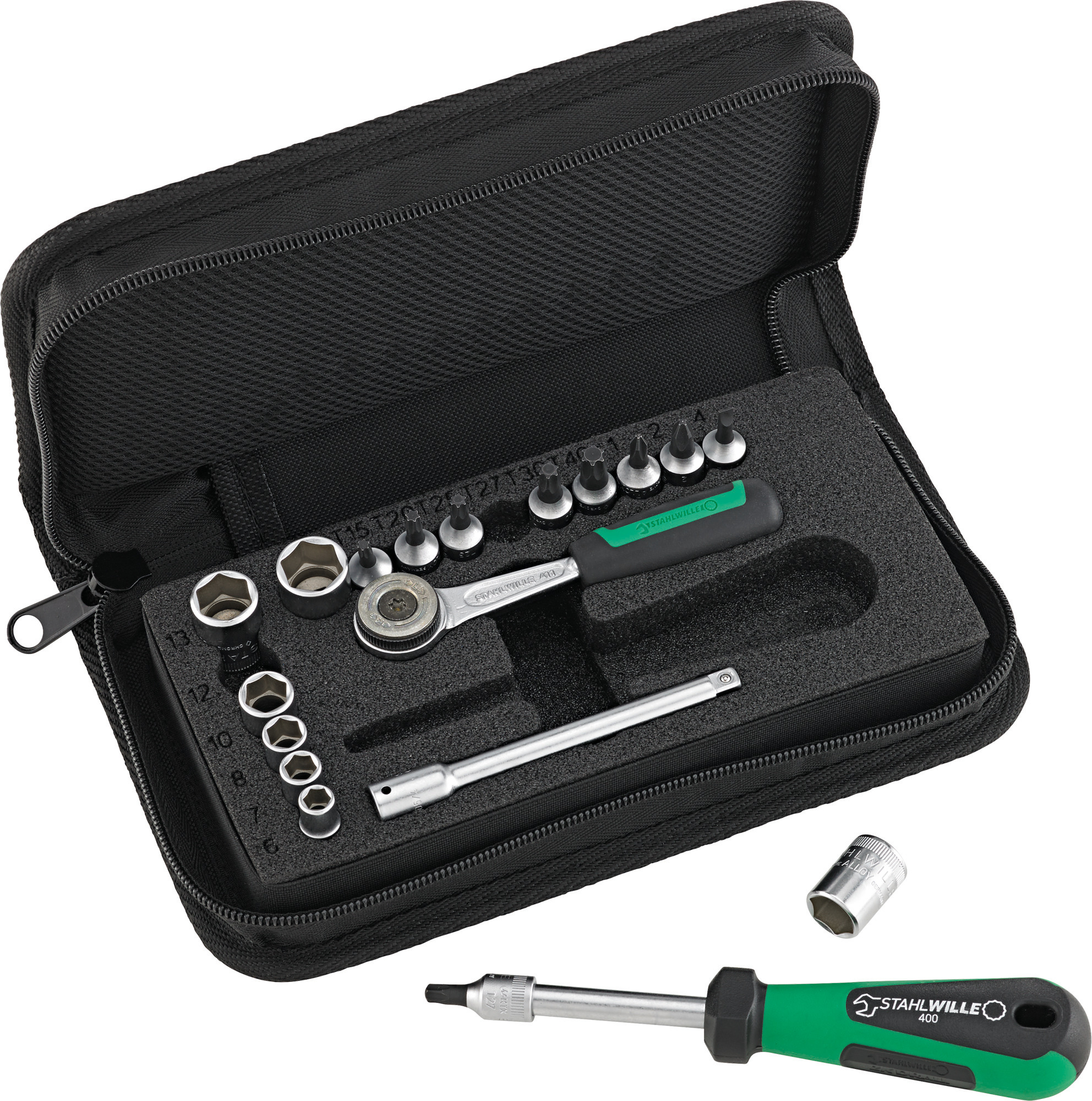 Bild von Stahlwille 1/4" Steckschlüssel-Satz Sonderedition