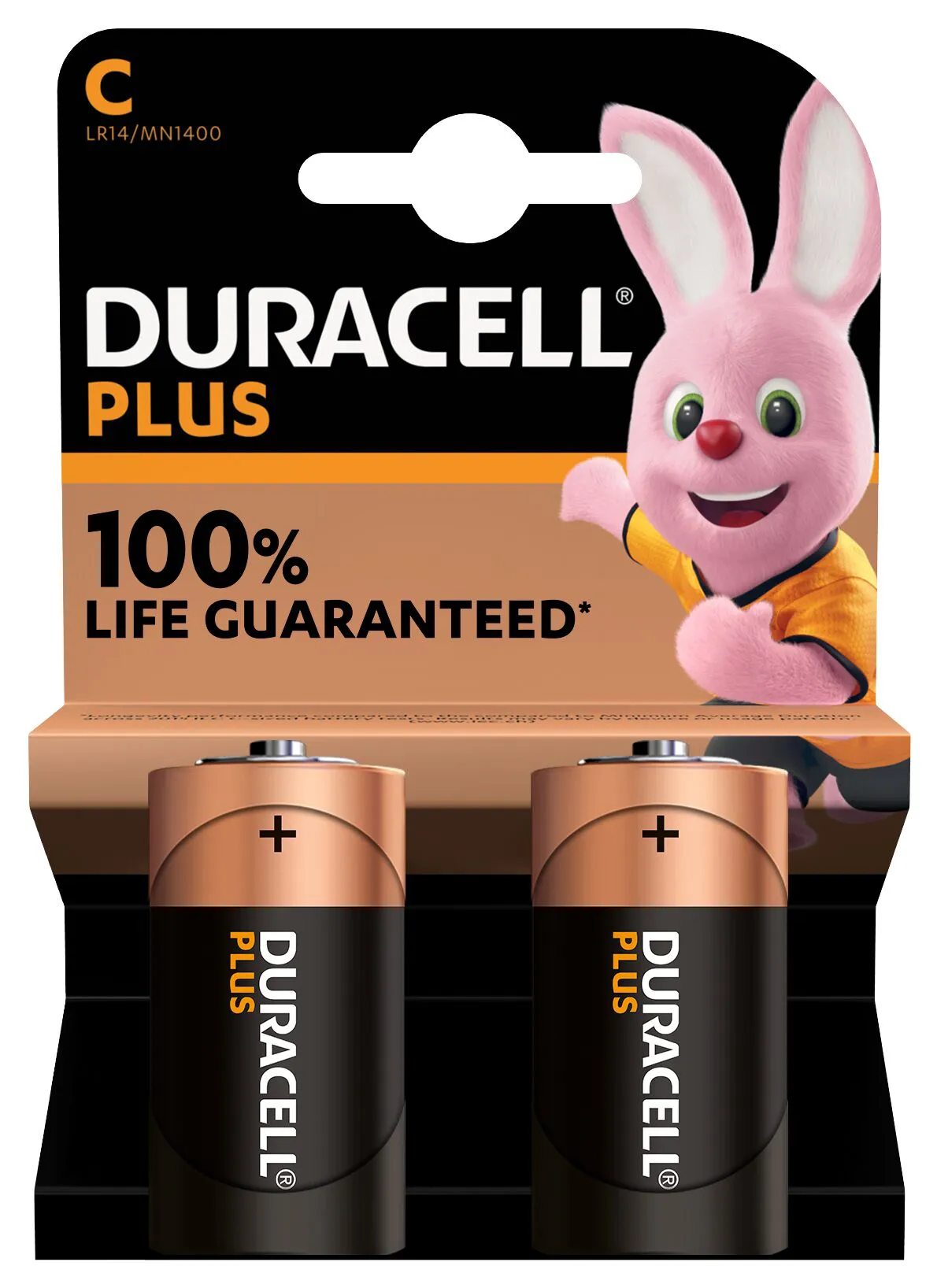 Duracell Batterie Plus MN1400C/LR14/E93
