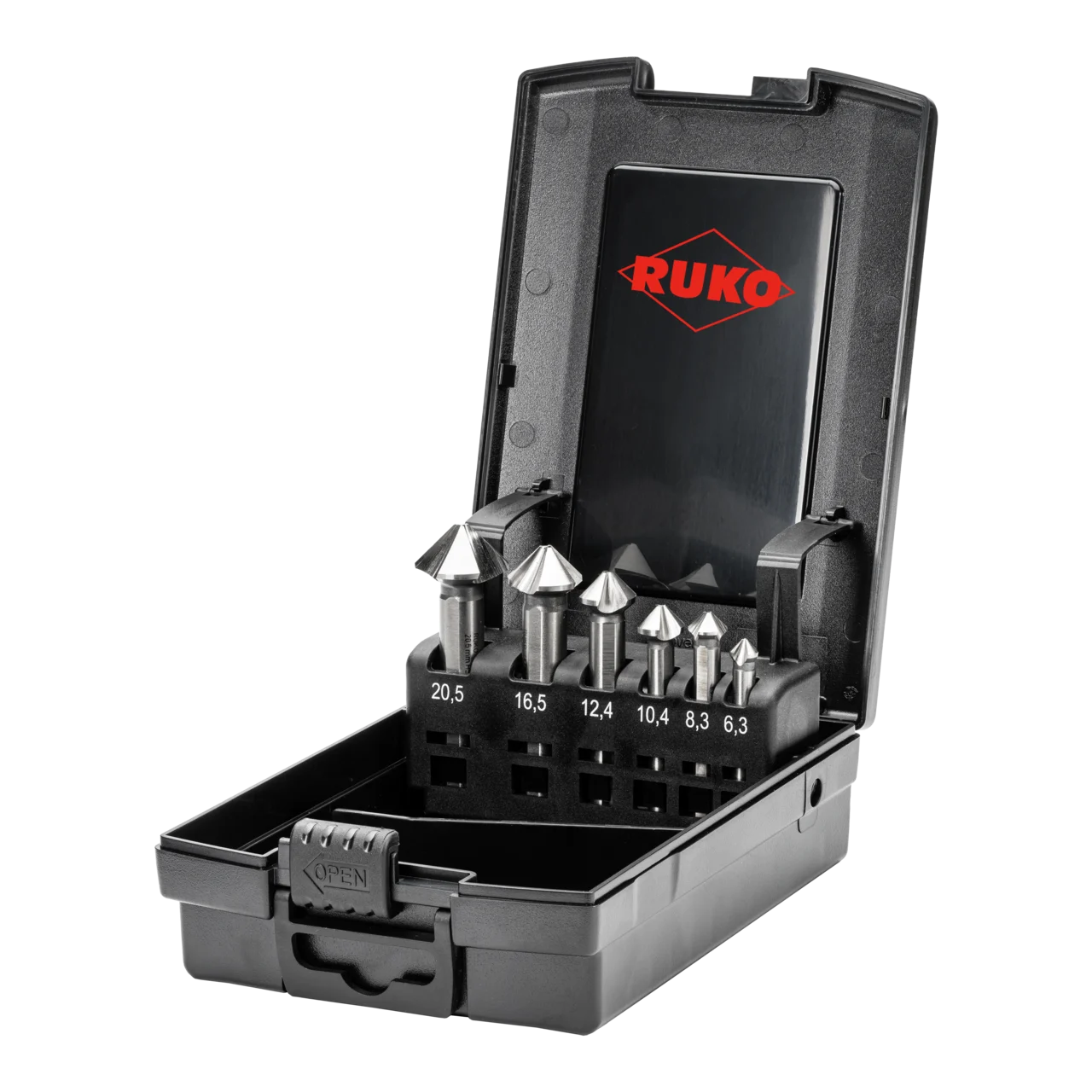 Ruko Kegel- und Entgratsenker-Satz HSS