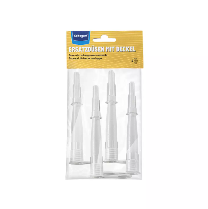 Coltogum Ersatzdüsen mit Deckel 4 Stk.