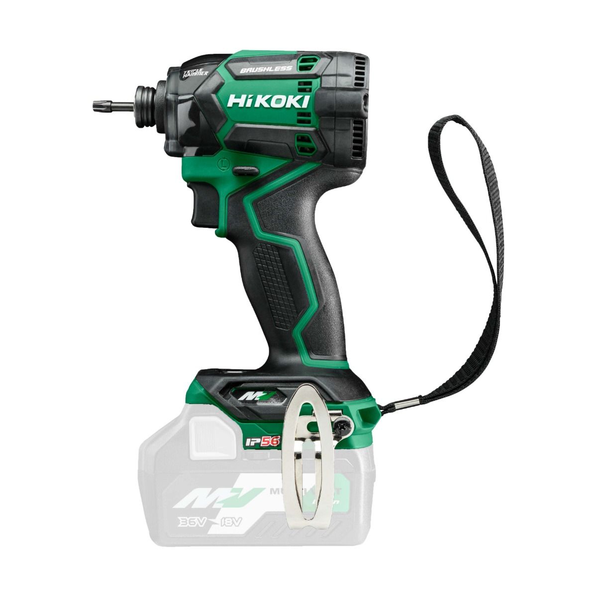 Hikoki Akku Schlagschrauber 1/4" 36V WH36DC solo