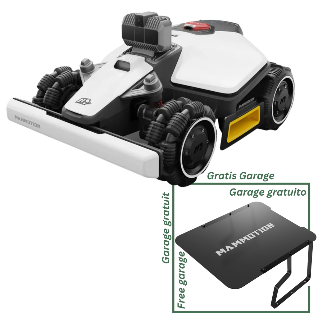 Mammotion Allrad-Mähroboter LUBA mini AWD 1500 LiDAR + Gratis Garage