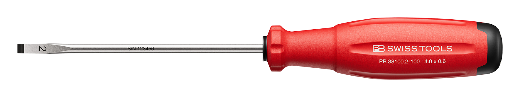 PB Schlitz-Schraubenzieher SwissGrip Evo Gr. 2