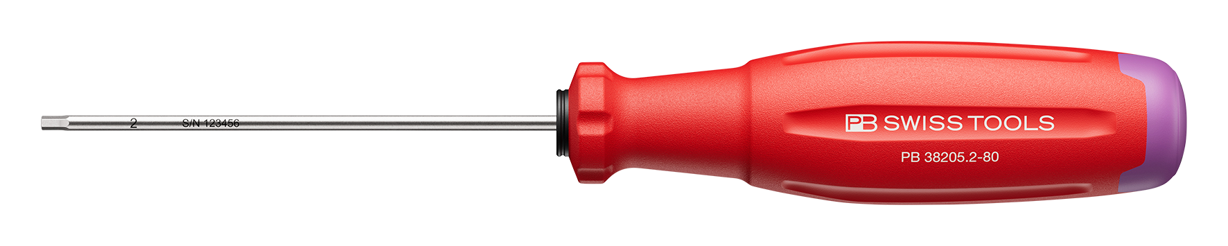 PB 6-Kant-Schraubenzieher SwissGrip Evo Gr. 2