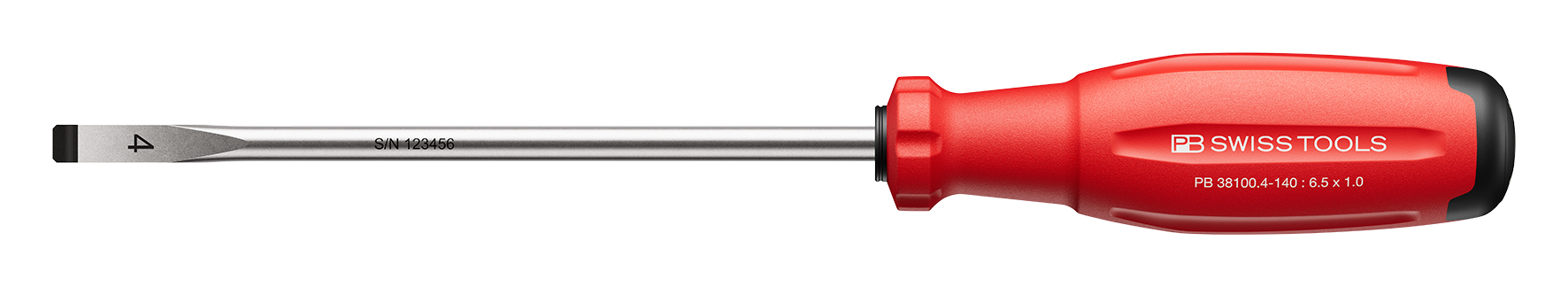 PB Schlitz-Schraubenzieher SwissGrip Evo Gr. 4