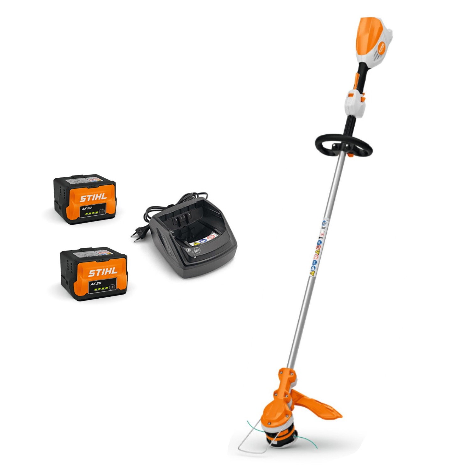 STIHL Akku-Motorsense FSA 60 R mit 2 Akkus