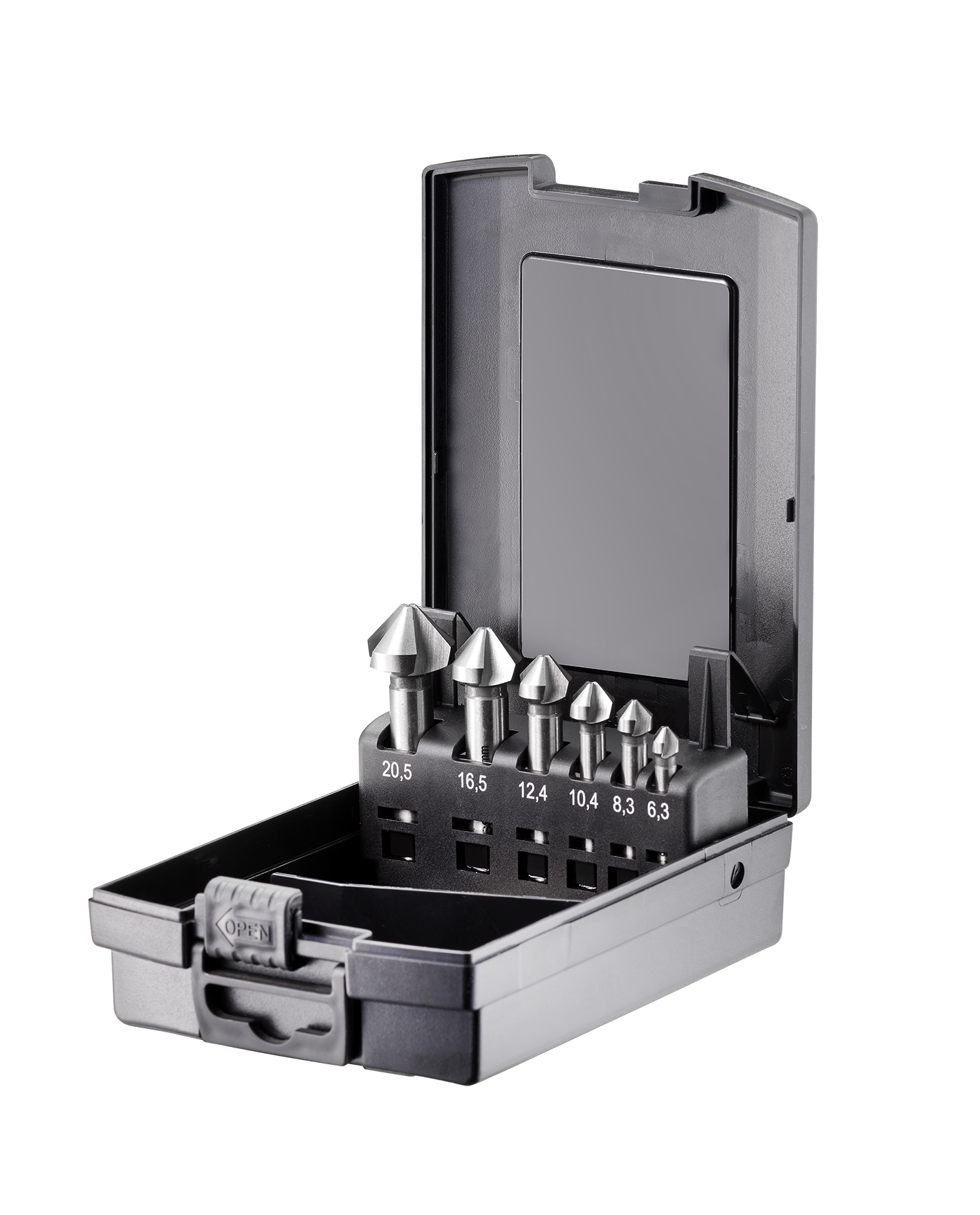 Fortec Basic Kegelsenker-Satz 6-tlg.