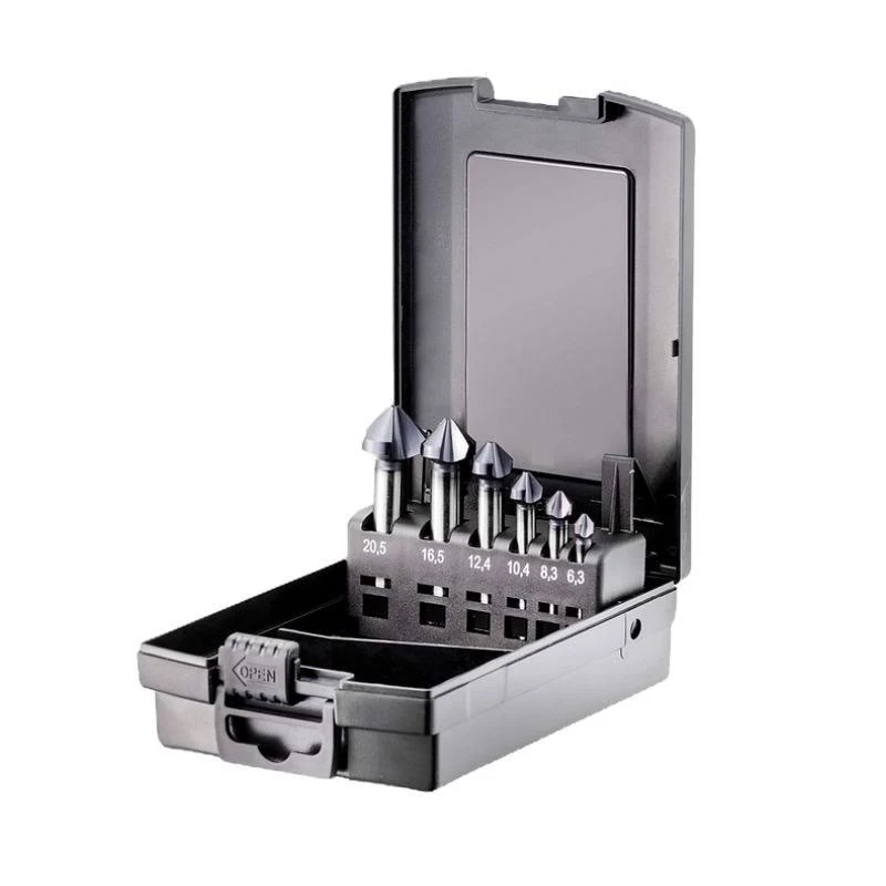 Fortec Premium Kegelsenker-Satz 6-tlg.