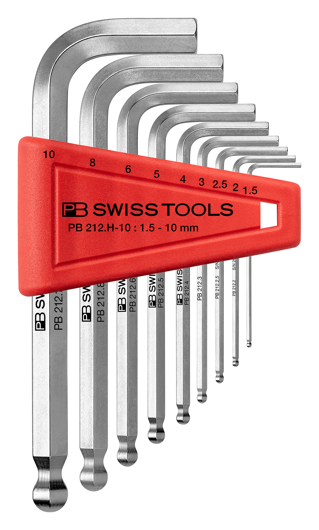 PB Winkelschraubenzieherset PB 212 bis Gr. 10