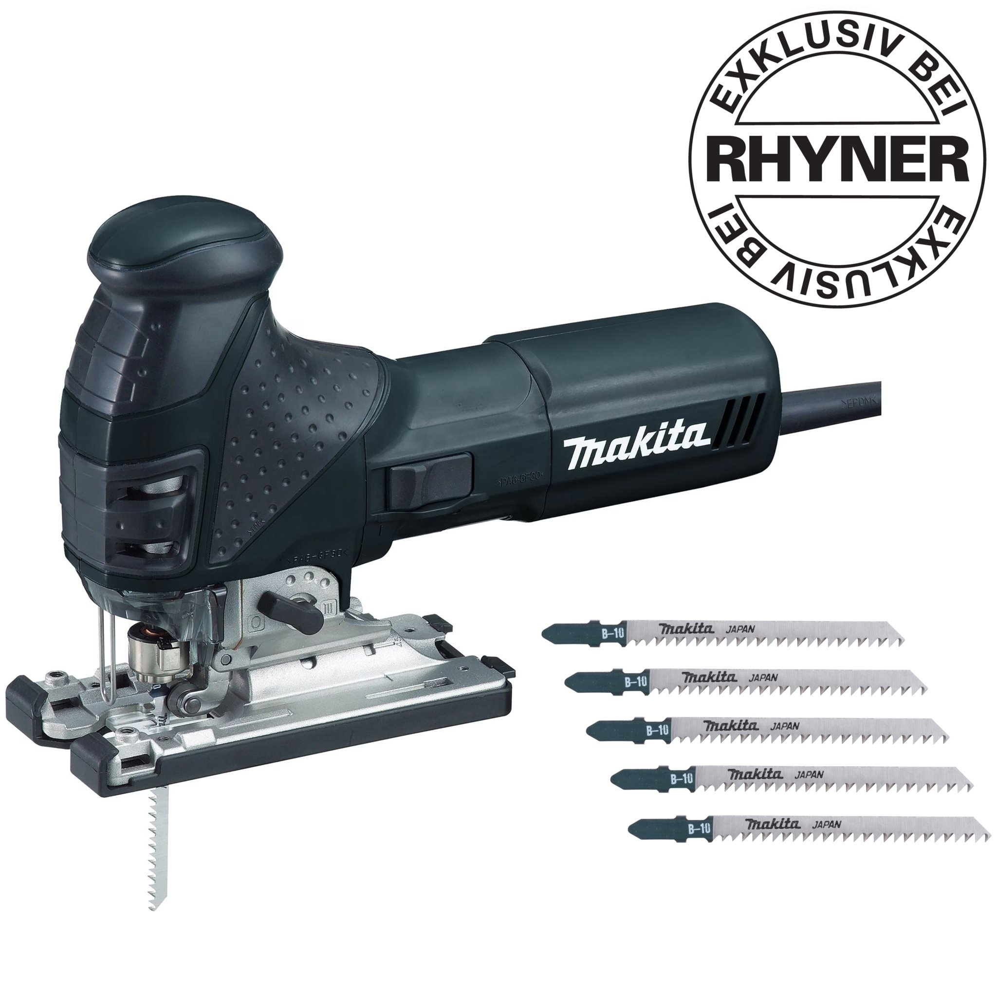 Makita Stichsäge 4351FCTJB Sonder Edition RHY-Set