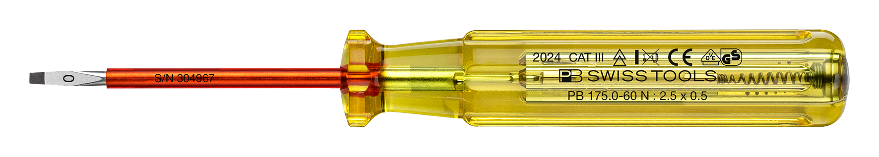 PB Spannungsprüfer 175 Gr. 0 60 mm VAC VDE