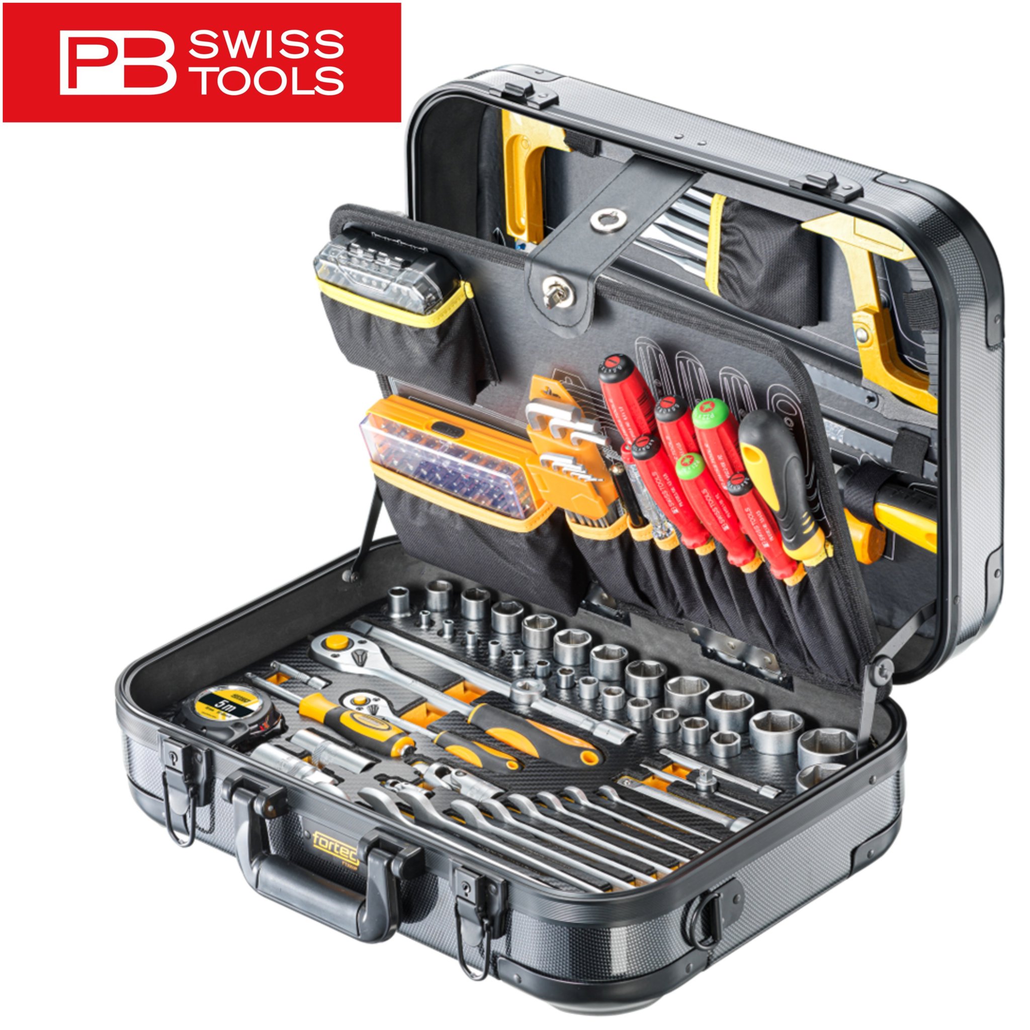 fortec® Werkzeugkoffer "PREMIUM", 218-tlg.