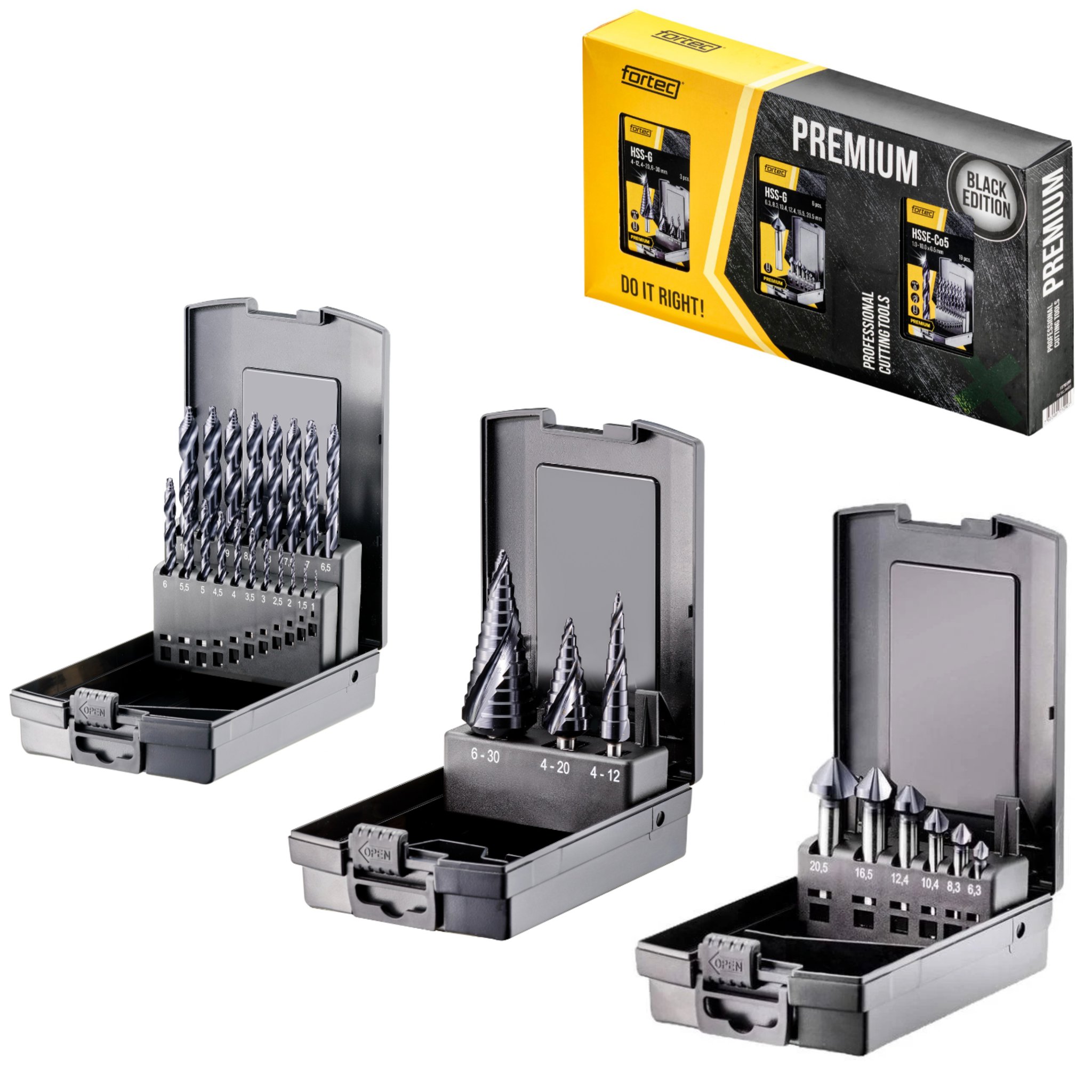 Fortec Premium 3-in-1 Box Black Edition