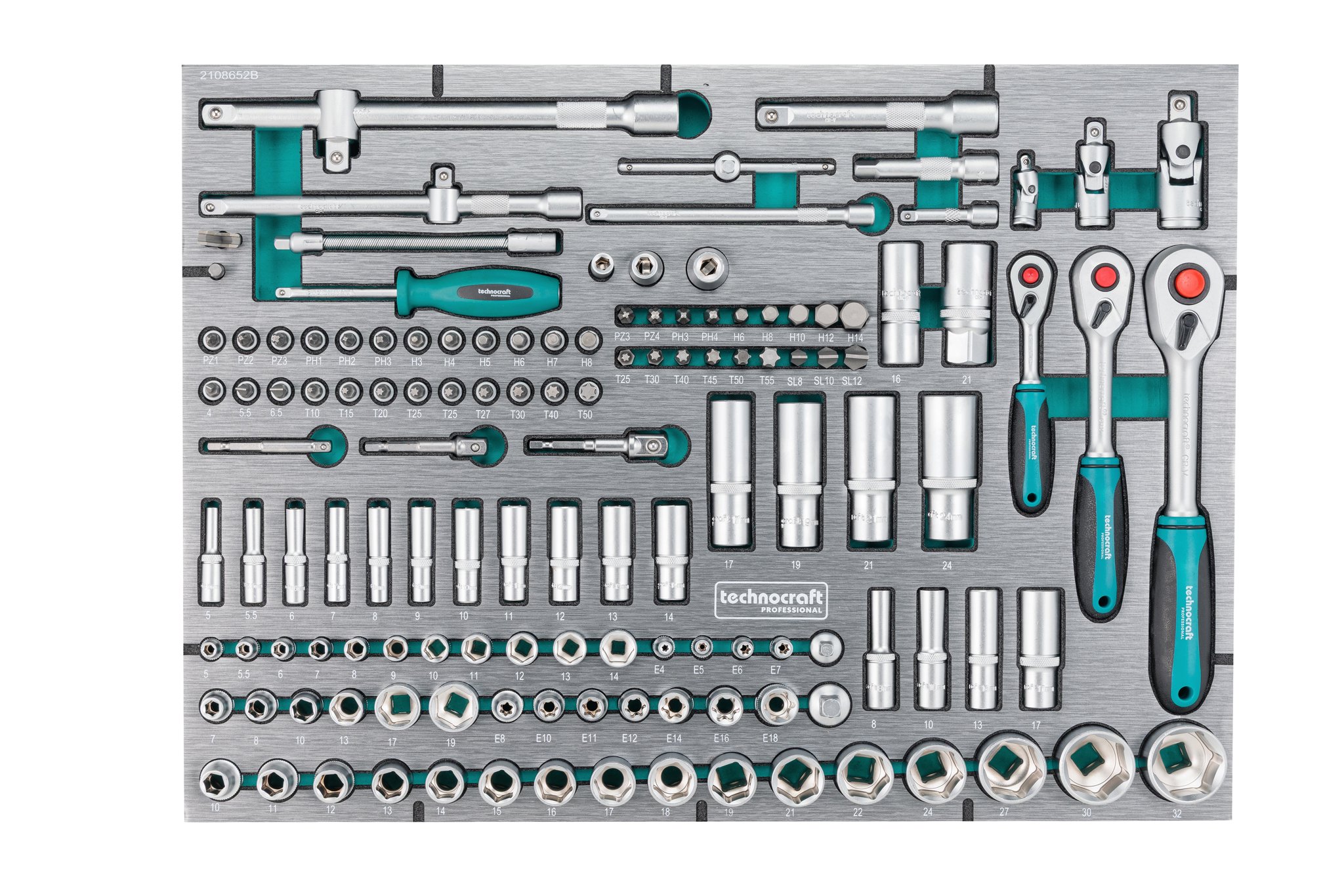 Technocraft Werkstattwagen Swiss Team Plus+ Pro 743-tlg, Bild 11