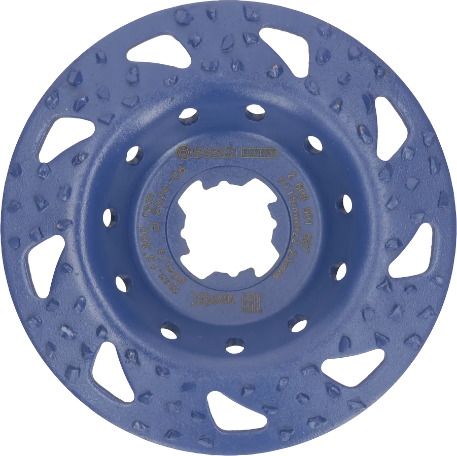 Bosch EXPERT Carbide-Topfscheibe grob 115mm